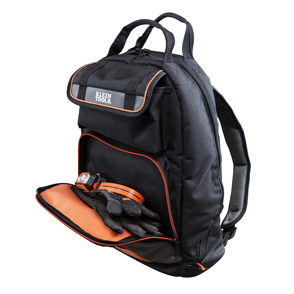 Backpack, Electrician Tool Bag, 35 Pockets for Hand Tools and Gear