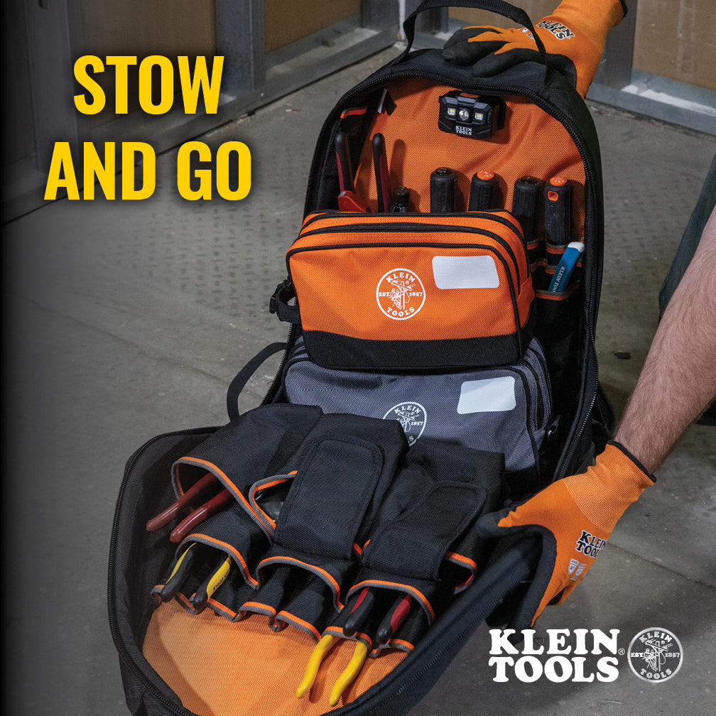 Double Zipper Tool Bag, 2-Pack